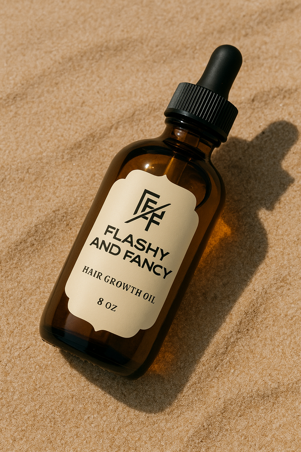 Flashy & Fancy Hair Growth Oil – 8 oz (Large Size)