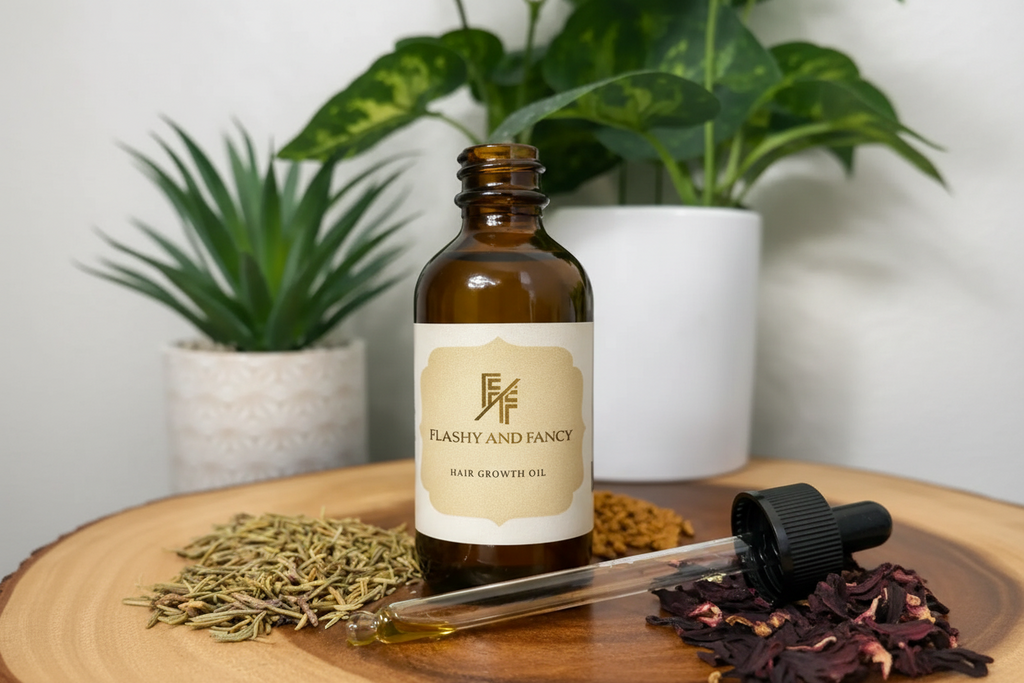 Flashy & Fancy Hair Growth Oil – 2 oz Flashy and Fancy